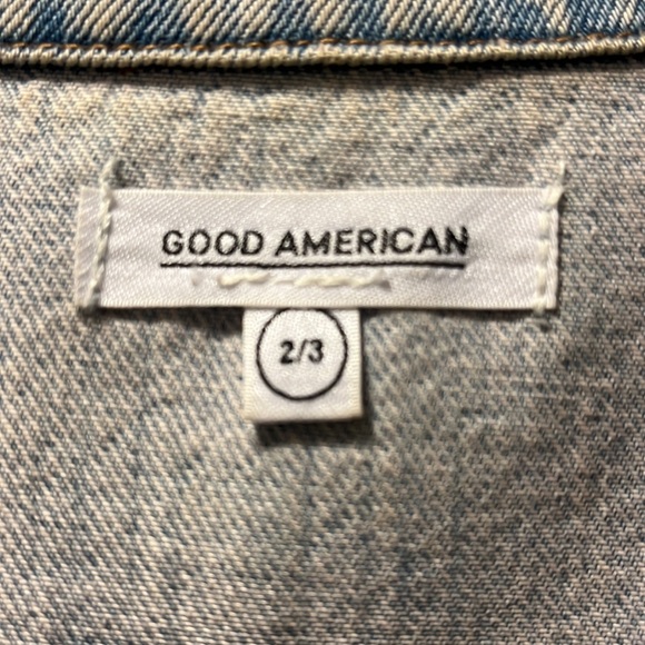 Good American Jean Jacket with Studded Detailing - Picture 3 of 5